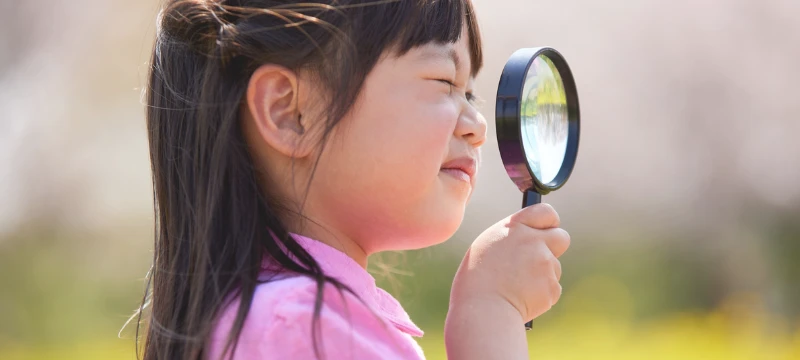 自分で仮説を立てる様子