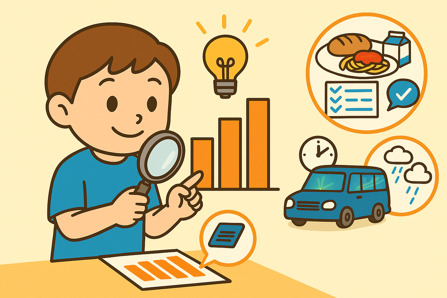 データがあつまると