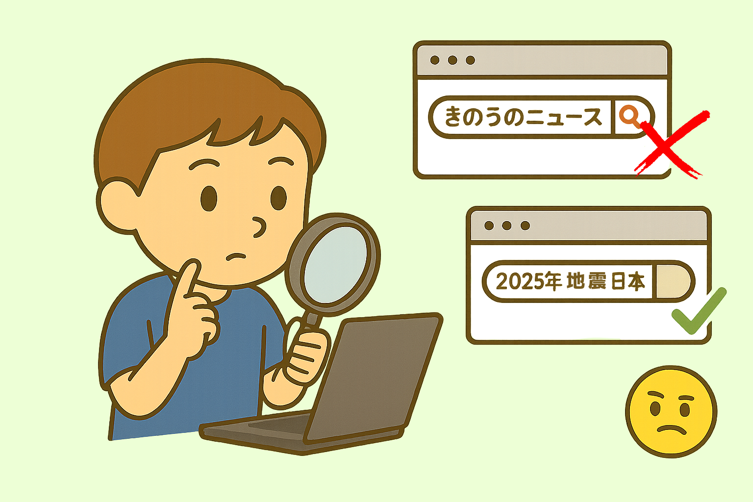 うまく検索するコツ