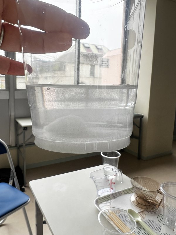 実験に取り組む子どもたち